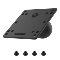 RAM 100x100mm VESA Plate with Ball - D Size